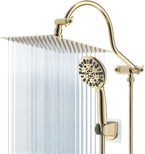 all metal hand held shower head|all metal shower head combo.